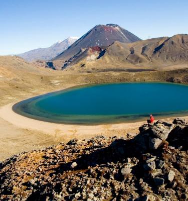 Blue lakes Tongariro